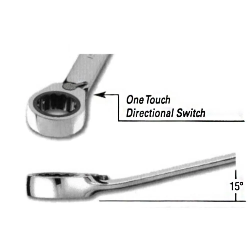 Signet 12 mm Reversible Gear Wrench - Metric