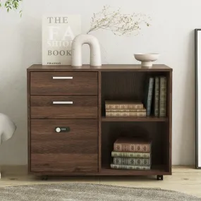 Smart File Cabinet With Coded Lock