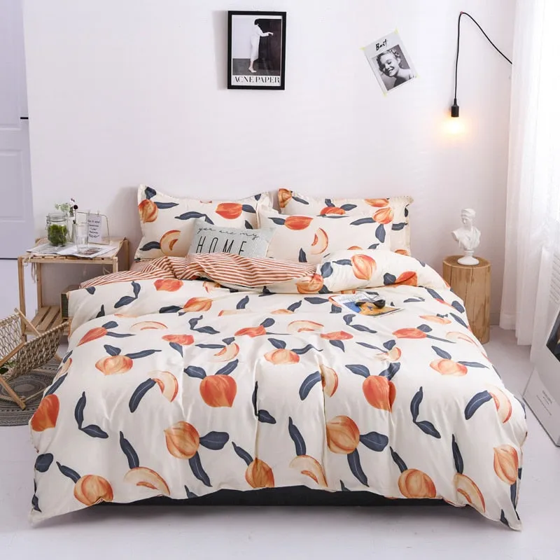 Solstice 3D Universe Stars Bedding 3 / 4pcs Kit Cartoon BedSheet Pillowcase Bedclothes Bed Linen Single Twin Full Queen Sizes