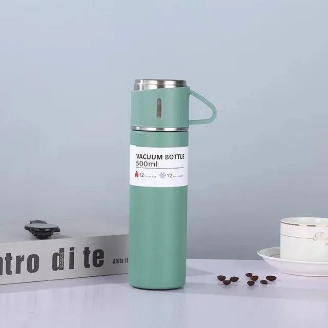 Stainless Steel Vacuum Thermos with Coffee Tumbler Travel Mug