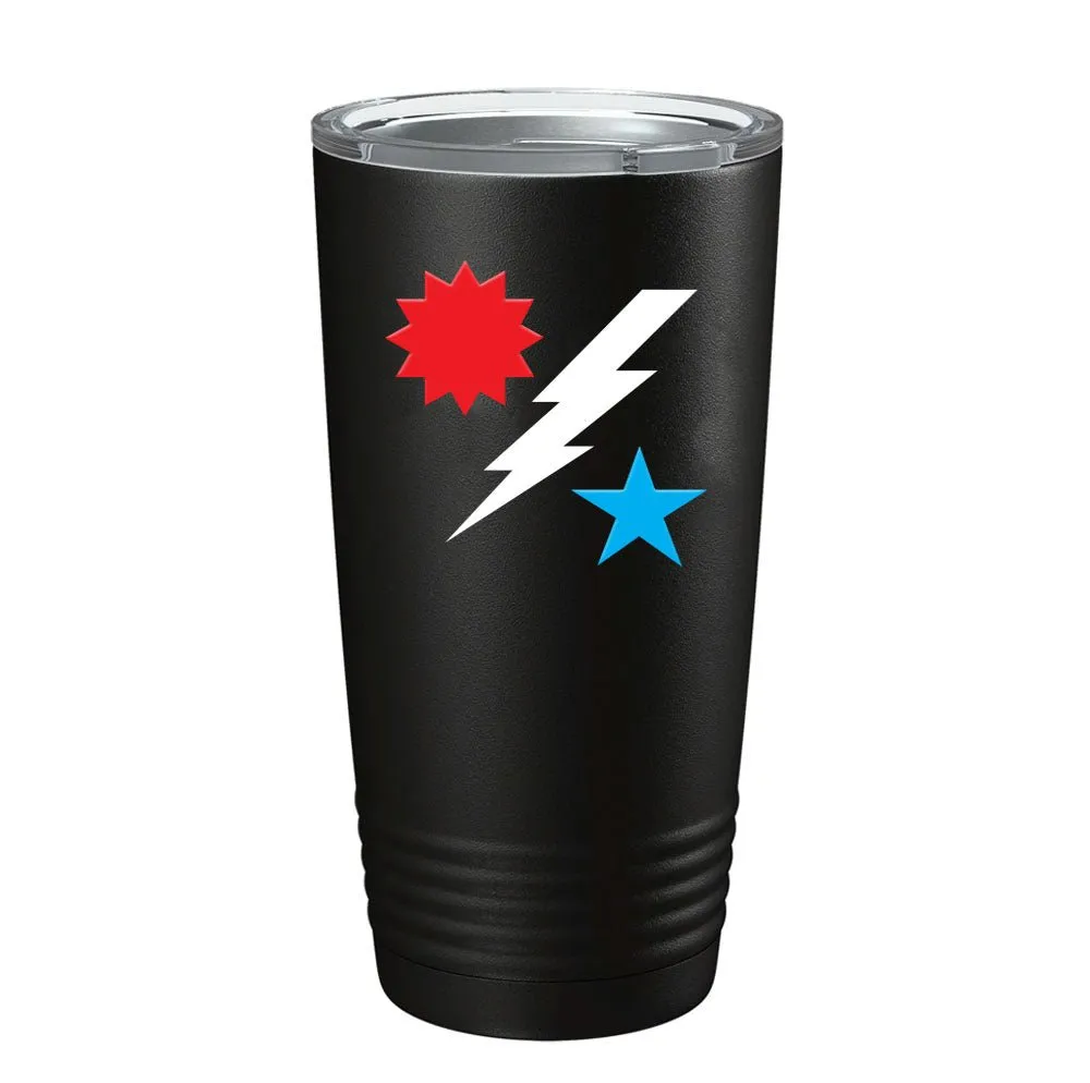 Star Sun Bolt RWB 4th Tumbler