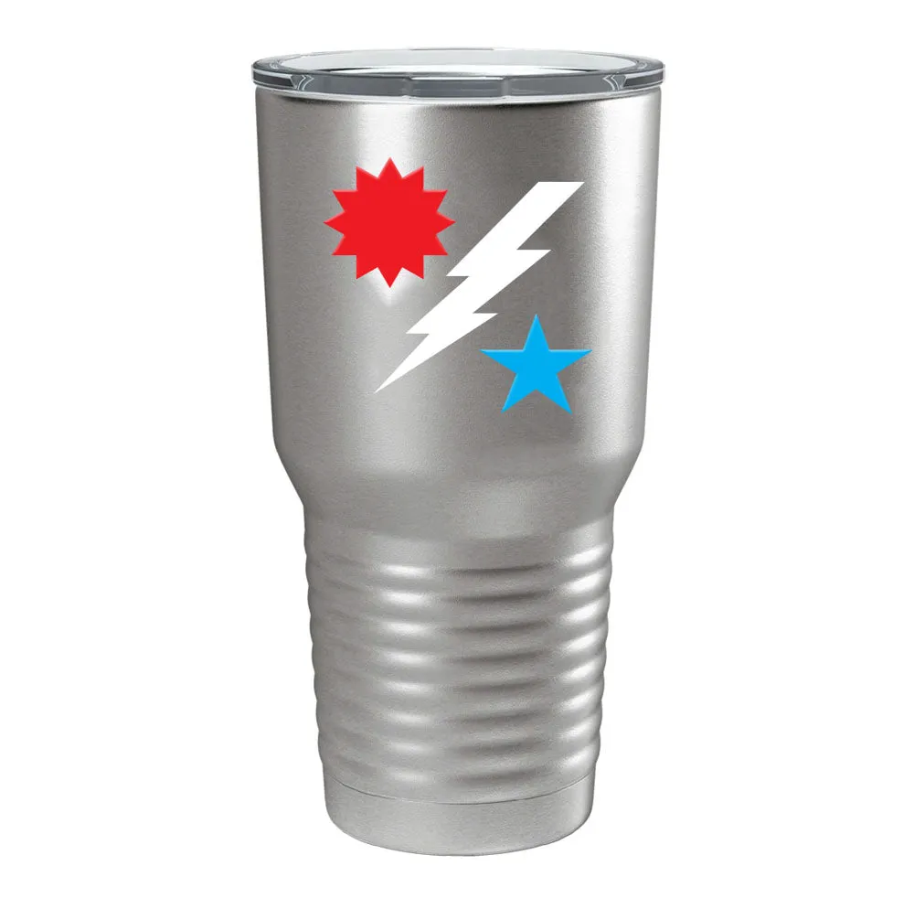 Star Sun Bolt RWB 4th Tumbler