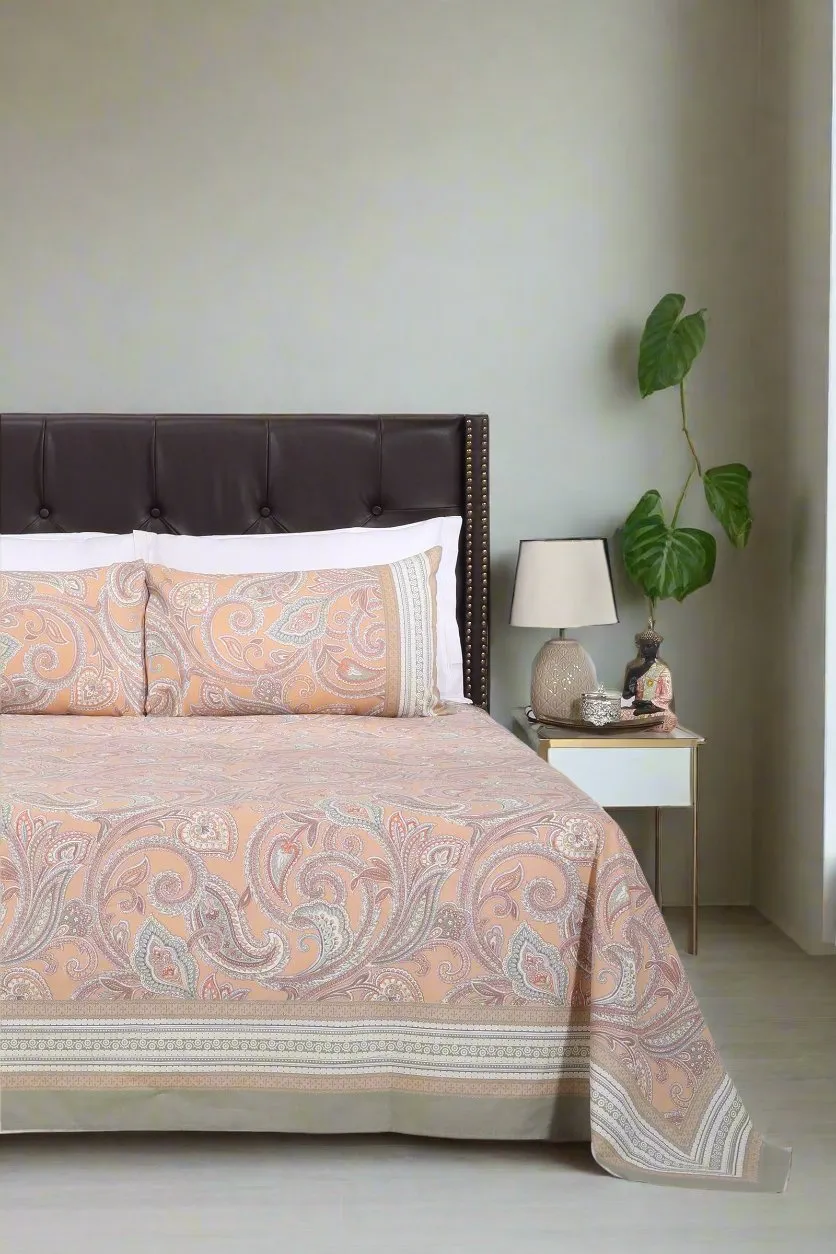 Surya Ornamental Cotton Bedsheet