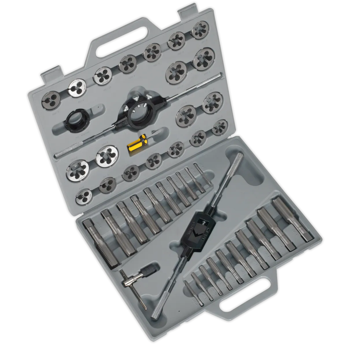 Tap & Die Set 45pc Split Dies Metric