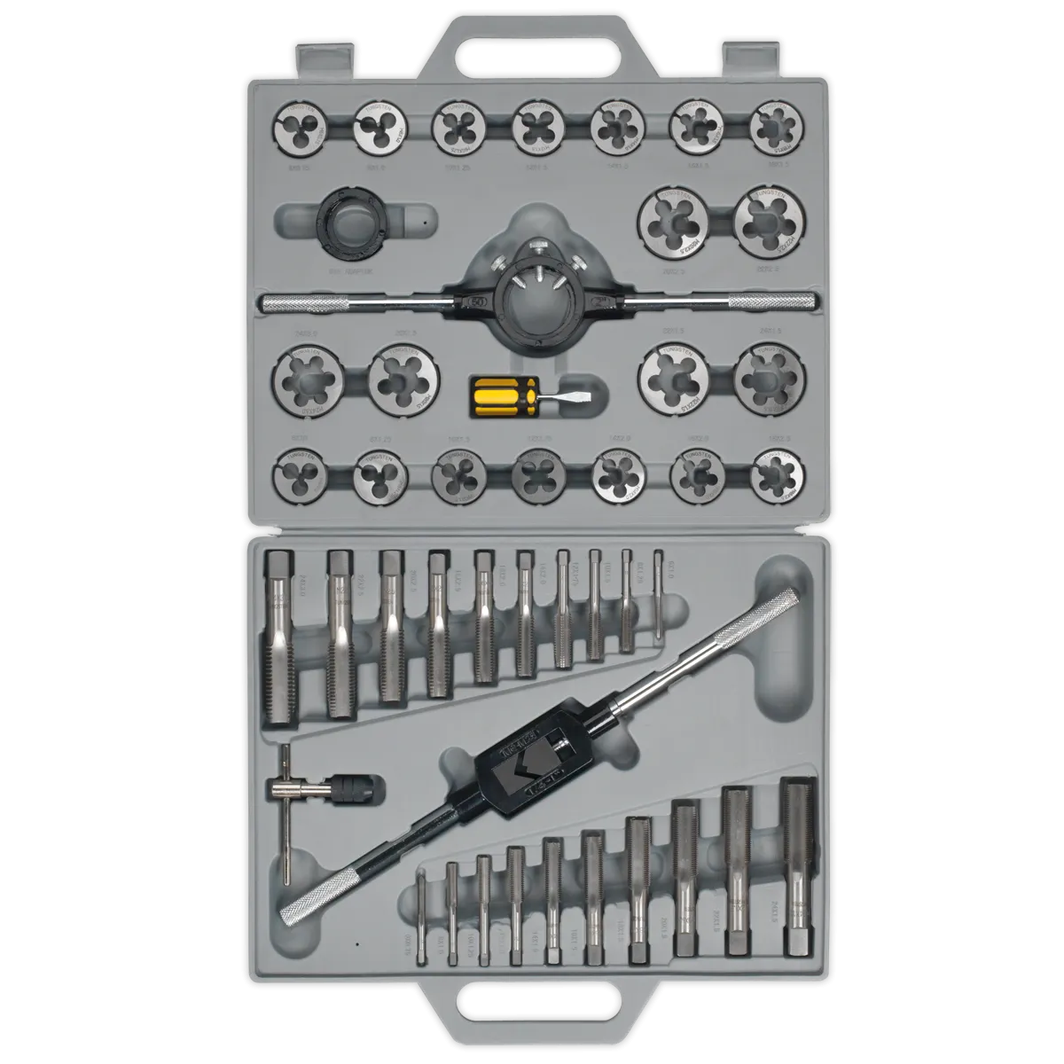 Tap & Die Set 45pc Split Dies Metric