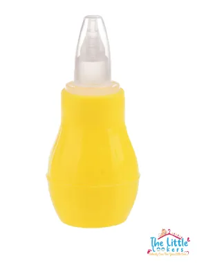 THE LITTLE LOOKERS Baby Nose Cleaner/Nasal Vacuum Sucker Mucus Snot Aspirator for Babies (Yellow, Pack of 1)