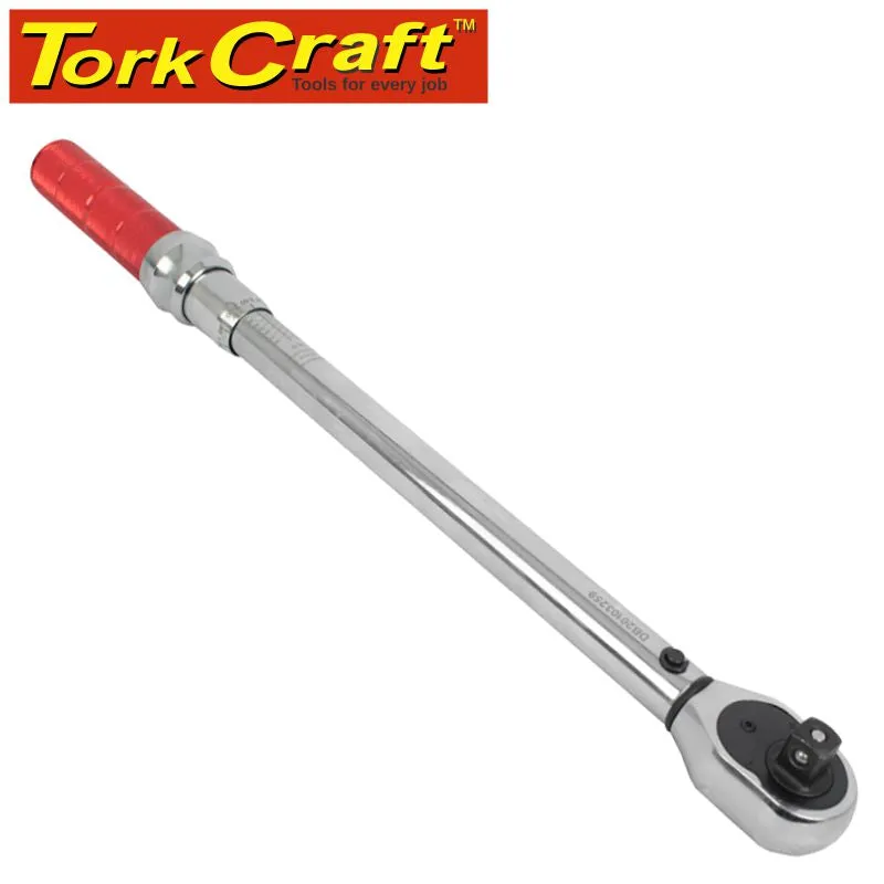 TORK CRAFT MECHANICAL TORQUE WRENCH 1/2' X 10-110NM TCTQ12110-01