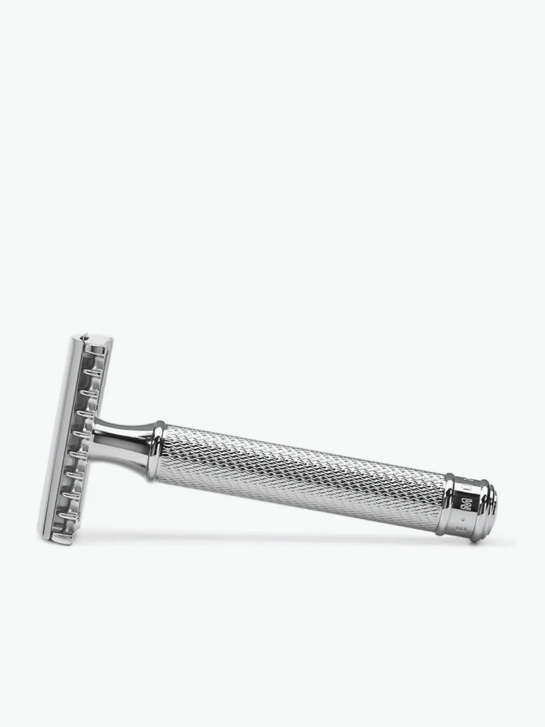 Traditional Open Comb Safety Razor Silver