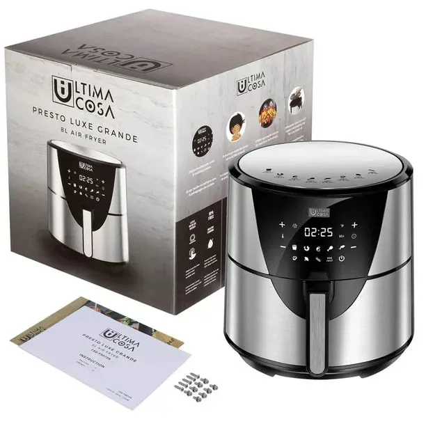 Ultima Cosa TXG-FS075A Presto Luxe Grande Air Fryer 8L (Stainless Steel)