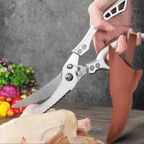 Ultimate Kitchen Shears: Multi-Use Cooking Tool with Superior Cutting Performance