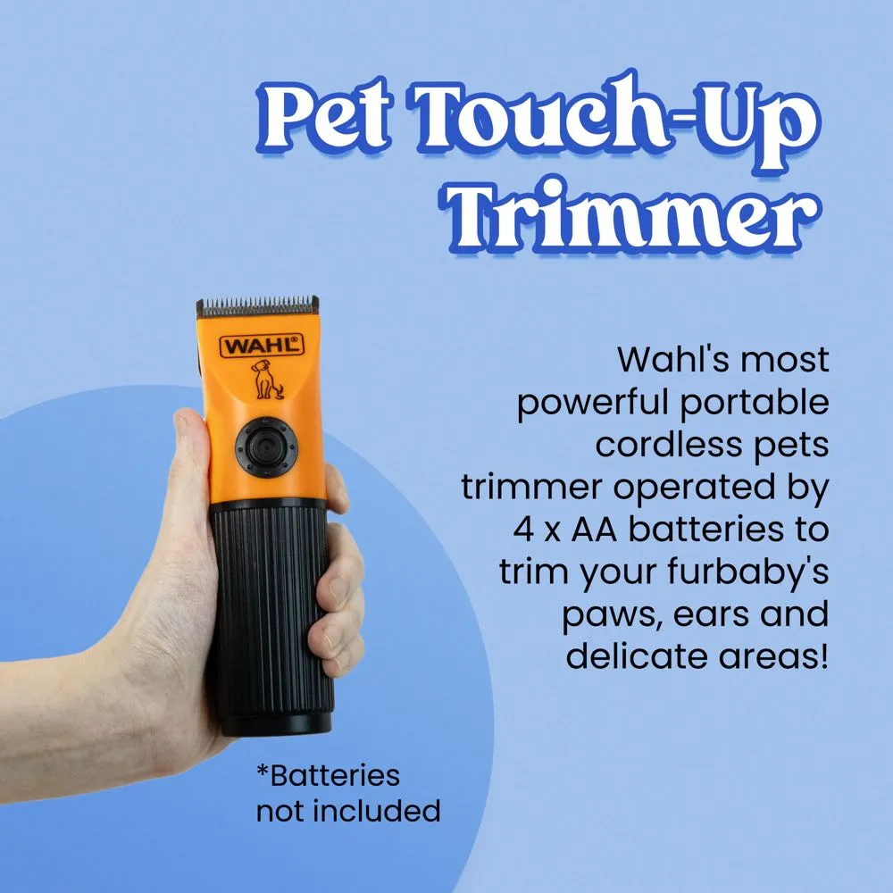 Wahl Touch Up Cordless Clipper / Trimmer For Cats & Dogs