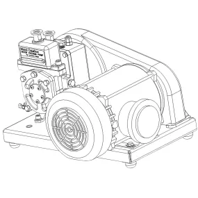 Welch 1400N-90 Chemstar Explosion Proof Motor Vacuum Pump