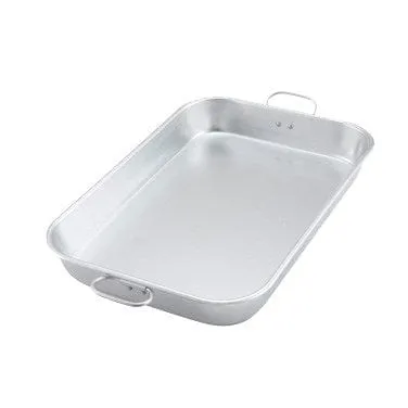 Winco ALBP-1218 Aluminum Baking Pan with Riveted Handles for Versatile Cooking | Denson CFE