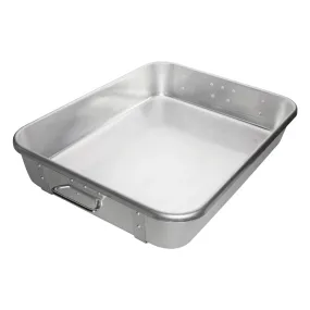 Winco ALRP-1824 Aluminium Roast Pan with Straps