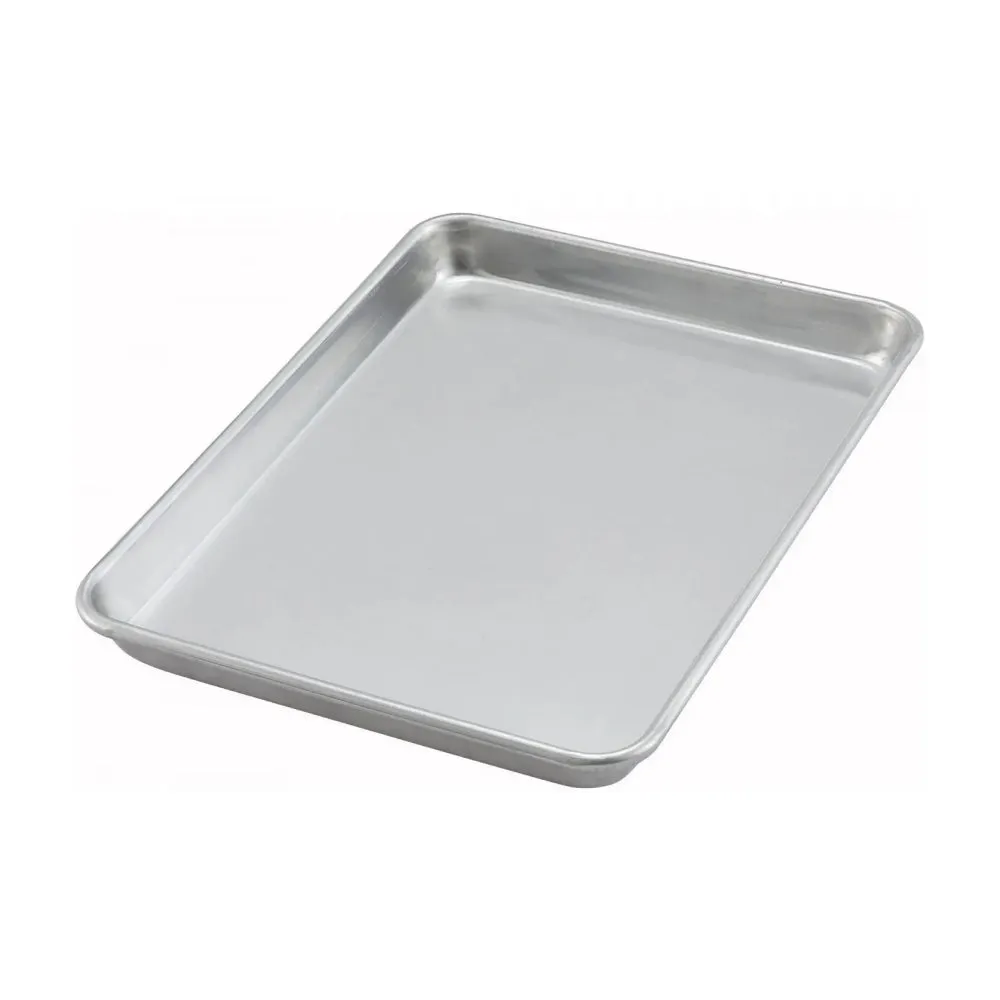 Winco ALXP-1013 13" x 9.5" Quarter Size Aluminum Sheet Pan