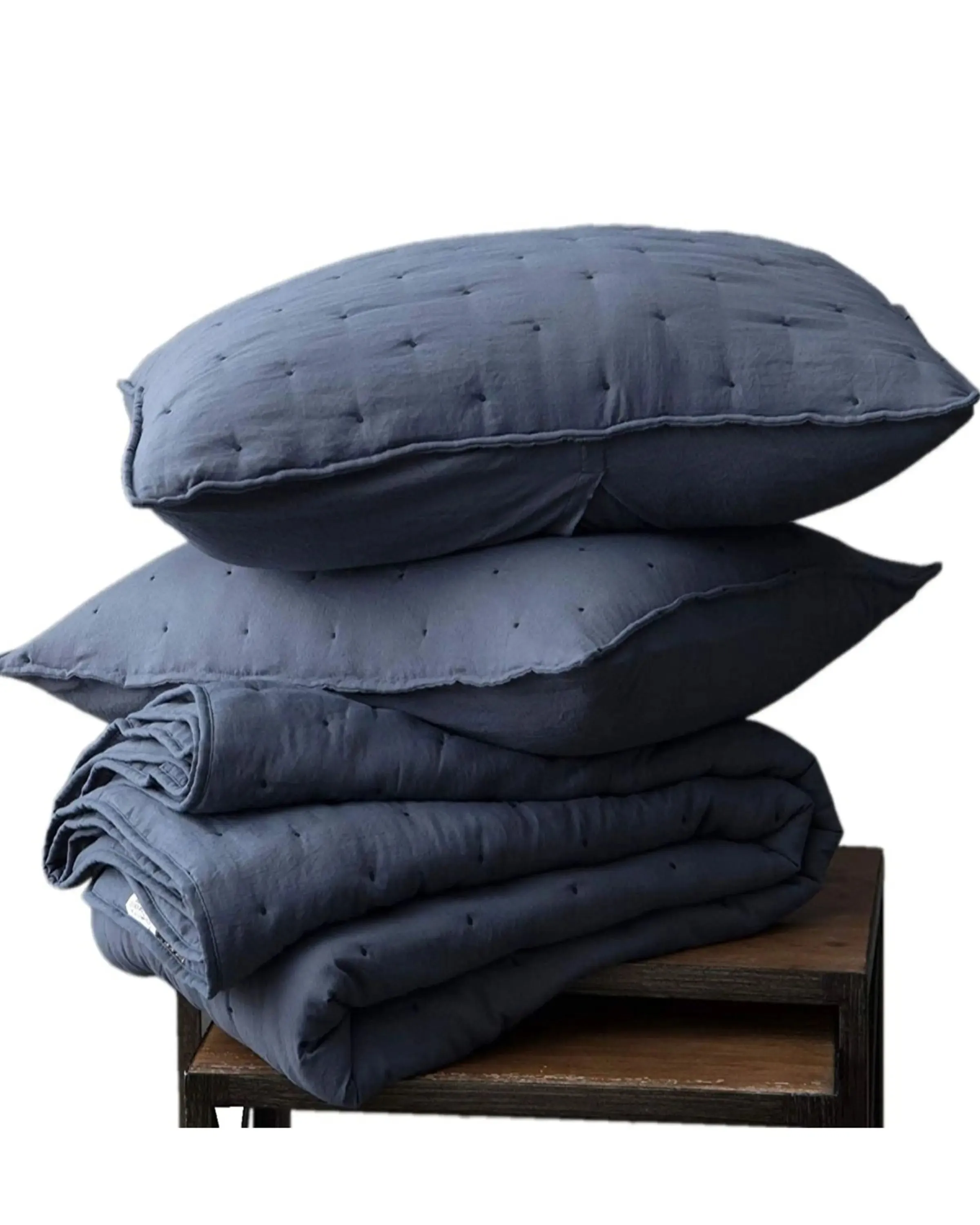 Yamato Dark Blue Bedsheet Set