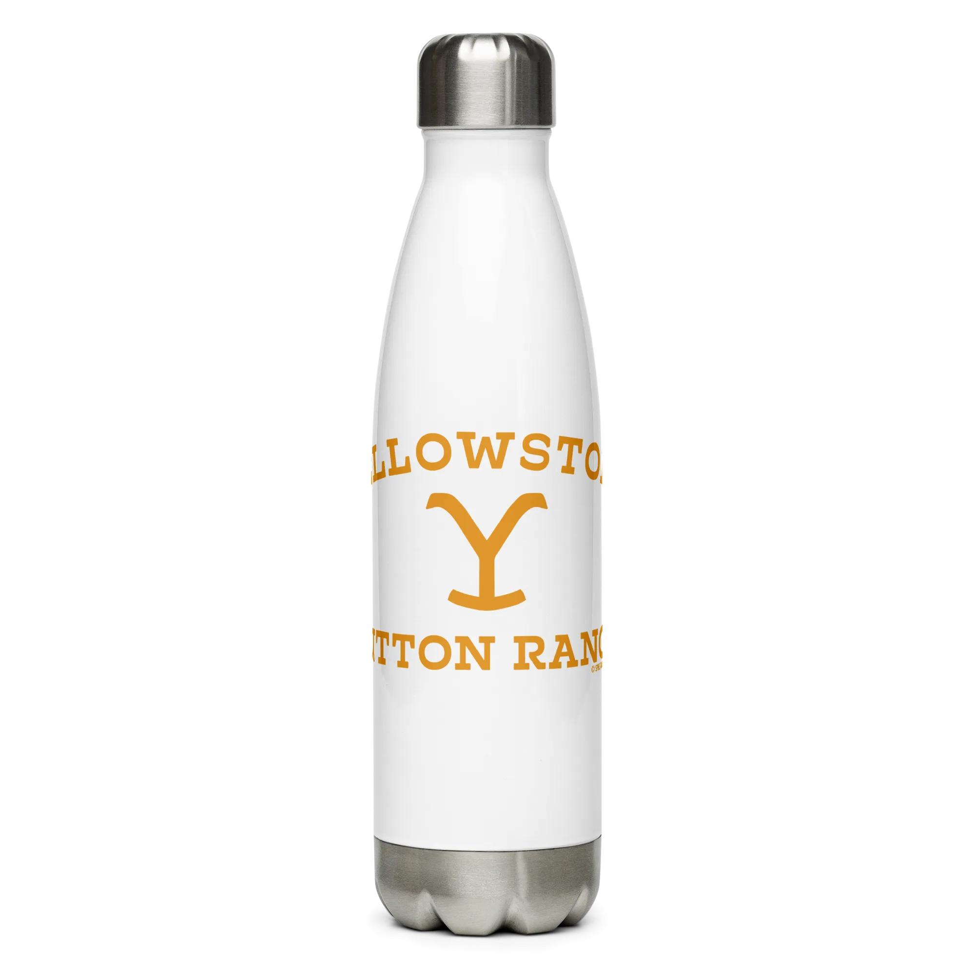 Yellowstone Dutton Ranch Logo Stainless Steel Water Bottle