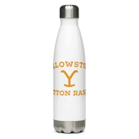 Yellowstone Dutton Ranch Logo Stainless Steel Water Bottle