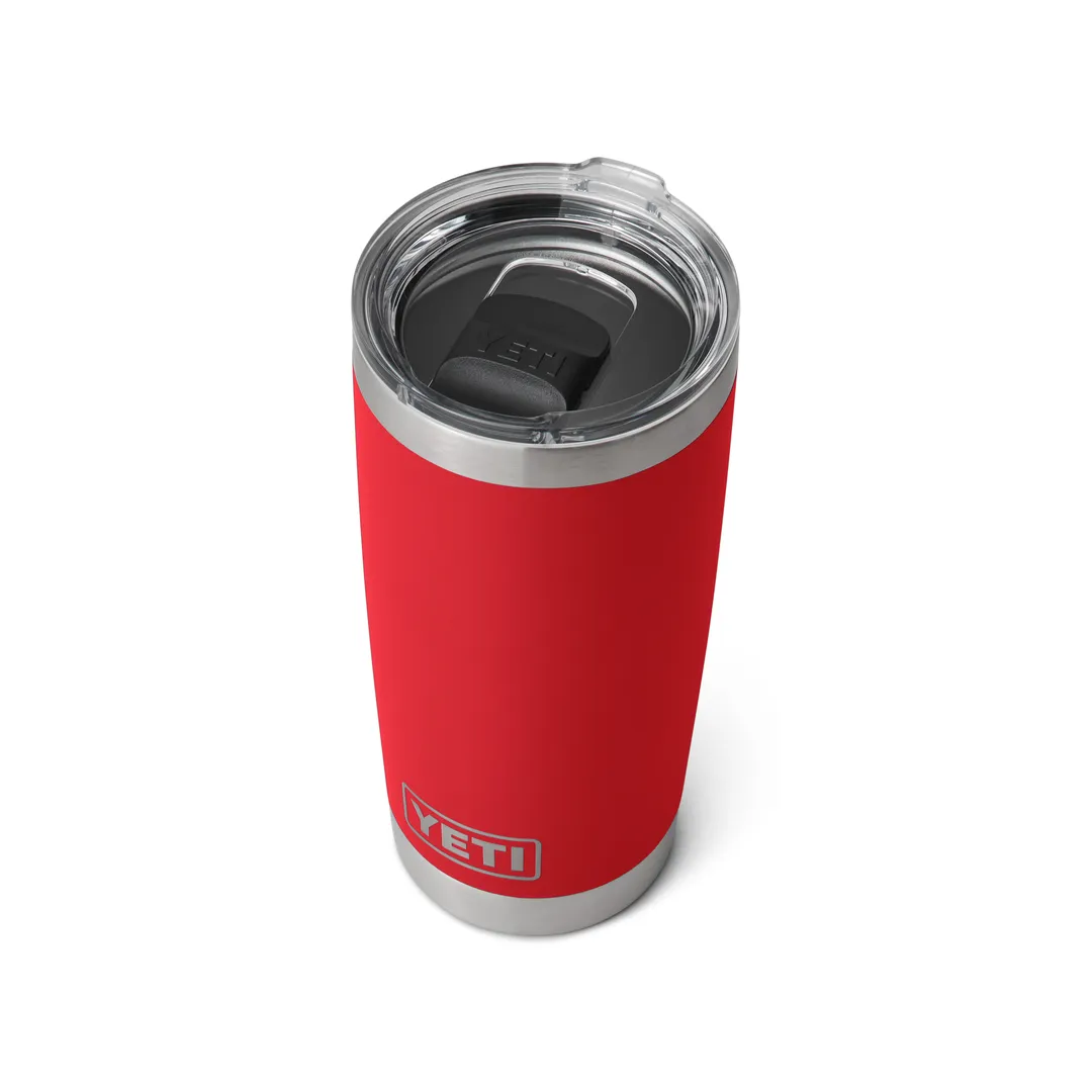 'YETI' 20 oz. Rambler Insulated Tumbler - Rescue Red