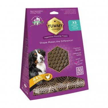 Yummy Combs Dental Treats Extra Small Adult Dogs